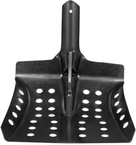 Yardenfun Pala Tamizadora para Eliminar Lodo De Drenaje Pala Tamizadora De Metal Mango Cómodo Uso Doméstico