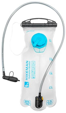 Solinder Botella de TPU suave TPU botella de agua plegable deportiva botella de agua plegable al aire libre burbuja de agua 2L correr equitación senderismo bolsa de agua flexible
