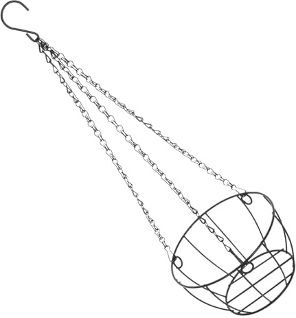 HANABASS Soporte Colgante De Alambre Cesta De Metal para Plantas Diseño Elegante y Resistente