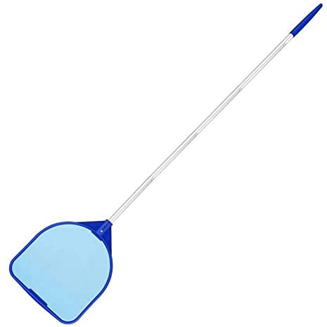 Pool Kescher, Schwimmbad Blätter Reinigungsnetz, Lang Teichkescher Mit Teleskopstange, Feiner Skimmer Pool Kescher Mit Teleskopstange Für Schwimmbad, Gartenteich, Whirlpools, Spa