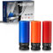 ColumPRO 3PCS Impact Socket Set, 17mm|19mm|21mm 1/2 Square Drive Wheel Nut Sockets with Protective Sleeve.