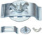 10 PCS Sink Mounting Brackets,Undermount Sink Clips for Bathroom and Kitchen Sinks