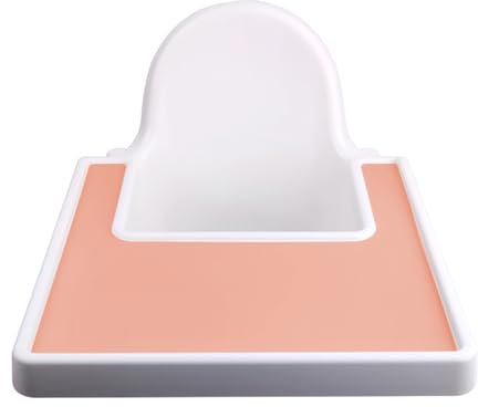 Mantel individual de silicona de grado alimenticio para silla alta para niños pequeños, disfruta de las comidas sin complicaciones con tu bandeja para niños