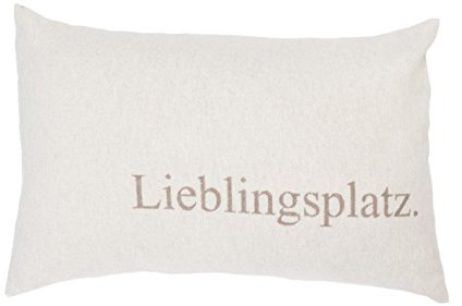 Fussenegger Kissenhülle Lieblingsplatz rauch 40/60cm