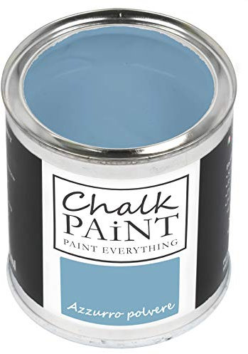 Chalk Paint Everything® Azzurro Polvere (Powder Blue) – 250 ml Water-Based Chalk Paint for Shabby Chic Furniture, Décor, and Upcycling Projects – Non-Toxic, Easy to Apply