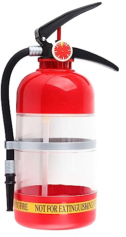 Yctze Bärbar 2L dryckesautomat för vinöl, innovativ cocktailspritpump, perfekta festtillbehör, liknar en brandsläckare