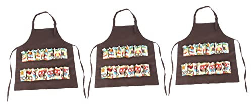 Garneck 3St Eierschürze für mama for mom Eiersammelschürze Ei-Holding-Schürze Bauernhaus Schürze zum Sammeln von Eiern Arbeitskleidung zum Sammeln von Eiern tiefer Mund