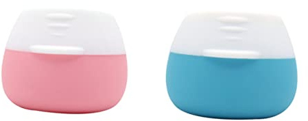 FRCOLOR 2St Resebehållare För Krämer Reseflaskor För Kosmetika Återfyllbara Krämbehållare Reseflaskor För Krämer Krämflaskor
