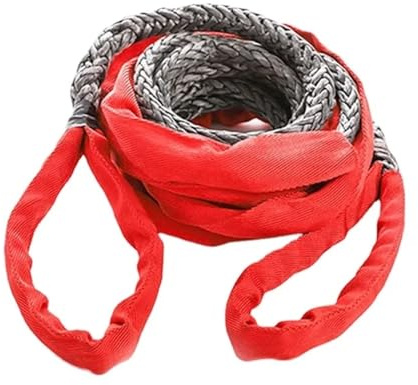 Fune del verricello Grillo di Prua 9MM * 6M Fune da Traino alimentata Heavy Duty ad Alta Resistenza 4x4 Veicolo Fuoristrada Intrappolato Salvataggio Fune da Traino Fibra di Nylon