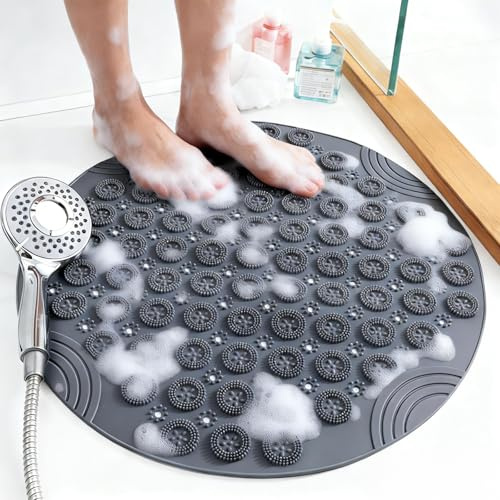 FALSKT Alfombra Ducha Antideslizante 55x55cm TEP Alfombrillas para Ducha