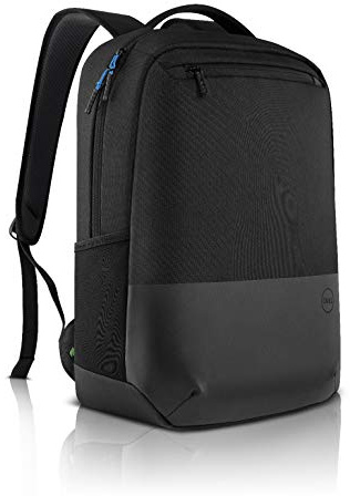 Dell PO1520PS Pro Slim Backpack 15, Up to 15.6 inches, Water resistant, Padded handles and straps, Black