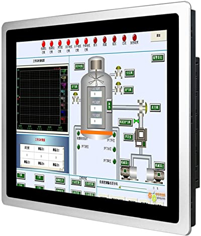 Generico Visualizzazione industriale embedded capacity touch monitor LCD su schermo IP65 (VGA(tocco capacitivo), 15.6 inch)