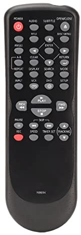 Lecteur combiné Magnétoscope DVD NB694 NB694UH, Télécommande de Remplacement pour Sanyo FUNAI FWDV225F DV220FX5