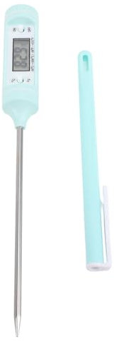 Electronic Baby Bottle Thermometer, Immediate Read Water Thermometer, Portable Milk Temperature Meter with Long Probe, for Home Travel