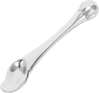 OATIPHO Crema Occhi Bar Rullo Massaggio Cucchiaio Per Il Viso In Metallo Strumento Cura Occhi Per Massaggio Viso E Applicazione Di Prodotti Di Bellezza