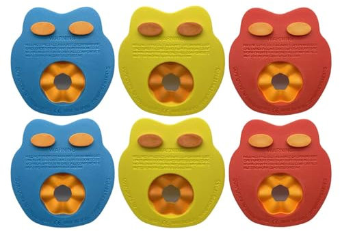6 Stück Schwimmflügel Schwimmscheiben Schwimmweste Für Kinder, Schwimmhilfe Schwimmring Für Kinder Und Schwimmanfänger, Die Das Schwimmen Lernen 19 × 14,5 cm