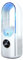 3PCS Silent Air Conditioner, Cooling Fan, Blade-Free Silent Evaporative Air Cooler, Bladeless Fan, Portable Quiet 6-Speed USB Powered Desk Table Cooling Fan For Home