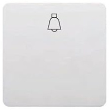 Bjc sol - Tecla pulsador timbre ancha sol-teide blanco