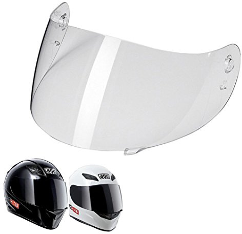 Visiera AGV k3 k 3 k4 k 4 Casco Integrale Agv Taglia Unica Trasparente Antigraffio uv protection OMOLOGATA Street 8 ORIGINALE