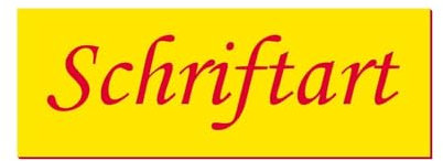 buetic GmbH campanello Targa Targhetta porta autoadesivo 50 – 70 mm – dimensioni/colore/Scrittura, Gelb/Text Rot, 50 x 15mm