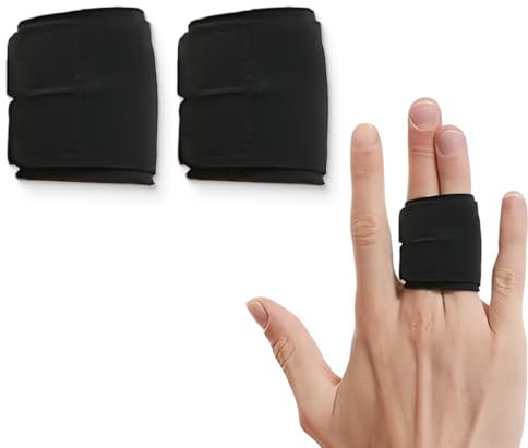 JEYORZY 2x Stecche dita regolabili, Supporto per Dita Mani, Stabilizzatore Delle Dita, Sports Protezione Dita, Stabilizzatore per prevenire lesioni articolari, per il bendaggio di dita gonfie, slogate
