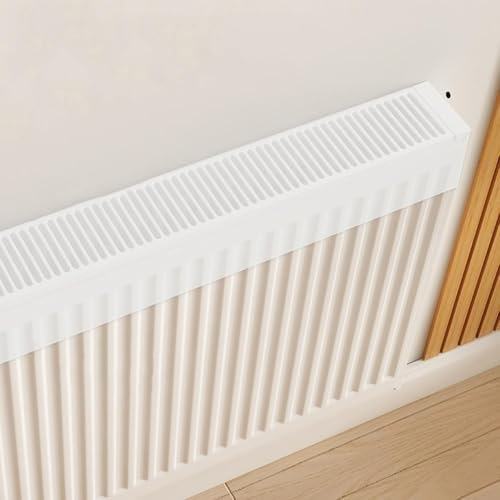 ARMYJY Housse de radiateur à lattes - Anti-poussière - Magnétique - Respirant - Avec aimant fixe - Facile à installer - Protection de radiateur pour chauffage domestique (80 cm)