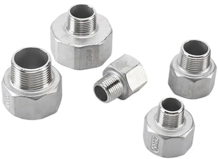 YLQUXEUV Raccord de réduction for Tuyau à Filetage Femelle/mâle BSP, 1 pièce, en Acier Inoxydable 304, 1-1/4-3/4