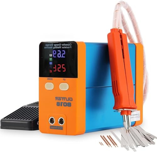 Soldador Por Puntos De Almacenamiento De Energía De Condensador 11,6 Kw, Máquina De Soldadura Por Puntos De Batería Portátil Para Tira De Níquel De 0,2 A 0,3 Mm, Soldador Automático De Inducción