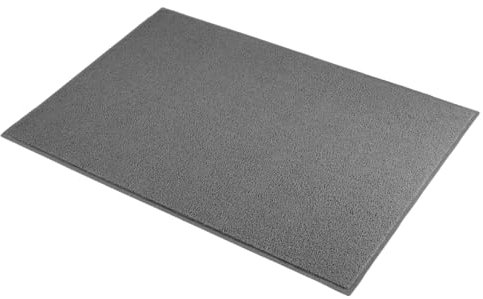 Ultralux Indoor Outdoor Heavy Duty Dirt Trapper Entrance Mat | 60cm x 90cm | Absorbent, Strong, Waterproof, Non-Slip Durable Door Mat | Dark Grey | Multiple Sizes
