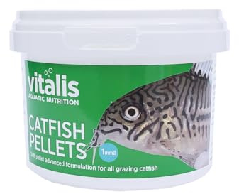 Vitalis Catfish Pellets XS 1mm Extra Small Fish Food 140g