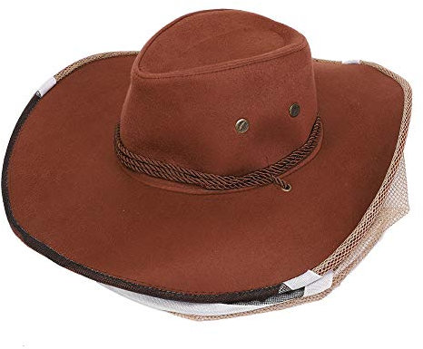 Weikeya Anti Bienen Hut, Imkerei Imker Hut praktisch zu verwenden Roter Imker Schutzhut K¨¹HL und atmungsaktiv f¨¹r Imker