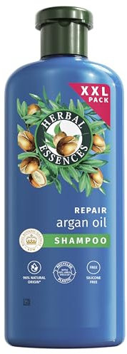 Herbal Essences Champú Reparador Aceite Argán 680ml Pelo Dañado. Hidratación Intensa. De Origen Natural. Sin Siliconas