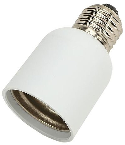 Adaptateur de base d'ampoule LED, 2 adaptateurs de douille d'ampoule LED empêchent la combustion du convertisseur d'ampoule E27 à E40 pour le camping