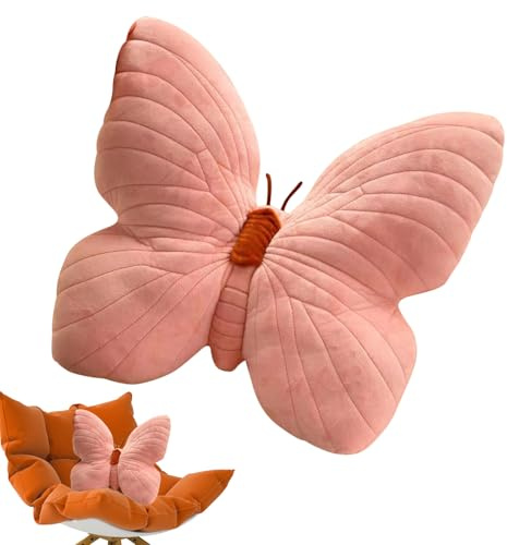 Huayeex Cojín Mariposa - Almohadón Decorativo para Hogar,Cojín Decorativo para Ventana Cafetería Habitación Infantil Dormitorio Estudio,Decoradores Hogar Dormitorio Oficina
