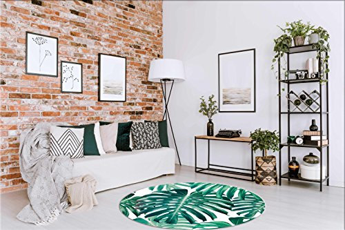 CARPET OF PALM PVC | Several Measures | Carpet PVC | Soil vinilico | Home Decor 130 x 130 cm