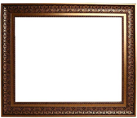 Barockrahmen Gold verziert, 675 ORO, Leerrahmen, 50x60 cm