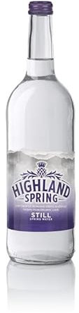 Highland Spring Still Water Glass 750ml