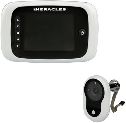 Judas numérique microviseur HISPY 2 blanc - HERACLES - PI-HISPY-2-B