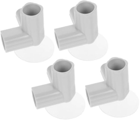 ibasenice 4pièces Raccords Coudés pour Serre Connecteurs De Tuyaux De Parc sans Outil Configuration Flexible pour Étagères Et