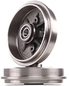RIDEX 2x Tambour de frein Arrière Compatible avec PEUGEOT 206 3/5 portes 2A/C 424741 424745 424747