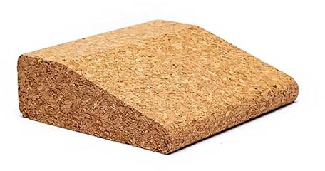 Yogablock Keil Kork 2er-Set - 7.5x9x3 cm
