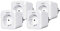 LEDVANCE Smarte schaltbare Steckdose mit Bluetooth, für die Steuerung Geräte im Smart Home, steuerbar mit Alexa, Google Home u. Apple HomeKit, SMART+ BT PLUG, 4er-Pack Max 3680W || 16A|| 230V-50Hz
