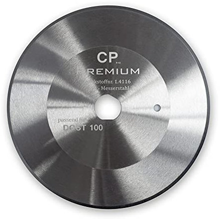 Canpolat GASTRONICS Kreismesser für Dost - 100 mm, glatt - Edelstahl in Premium Qualität