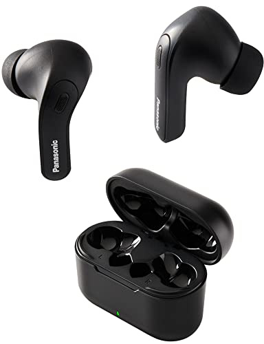 Panasonic ErgoFit True Wireless Earbuds with Noise Cancelling, in Ear Headphones with XBS Powerful Bass, Bluetooth 5.3, Charging Case - RZ-B310W