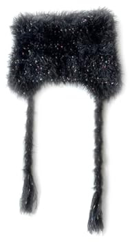 LumiSyne Cappello Invernale Donna Cappello a Maglia Con Paraorecchie Forma Di Orecchio Di Gatto Stile y2k Cappello Peloso Con Punto Colorato Cinghie Alle Orecchie Lungo Berretto Peruviano Beanie Caldo