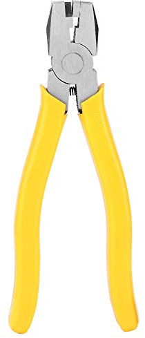 V Groove Notch Cutter 8 Inch Aluminum Frame Hand Notcher Cutting Tool with Comfortable Slipproof Grip, 90 Degree Folding Bending Pliers V Groove Notch Cutter Photo Frame Pliers