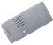 MUCKLILY Multi Functional Sun Visor Leather Organizer for Car CD Holder Storage for Pens Cards Booklets Stylish Gray Design Convenient Accessory for Vehicle Interior