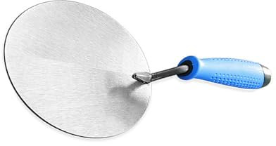 Paletas de acero inoxidable con mango ergonómico para enlucido de pared, nivelación de suelos, constructor profesional, fácil limpieza, tablero de yeso