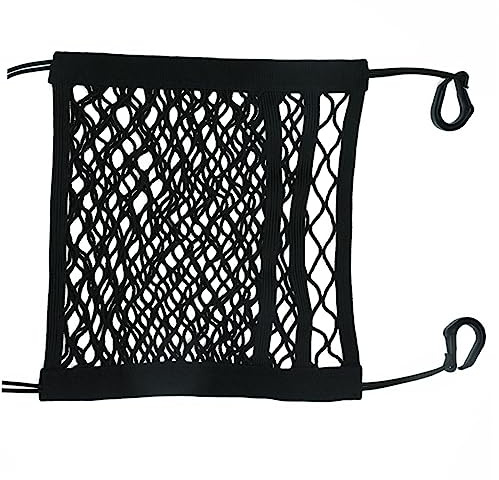 Cabilock Rete Portaoggetti Auto Tasca Sospesa Elastico Rinforzato Organizer Sedile per Cellulare Chiavi Documenti e Accessori Personali