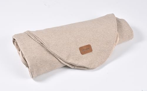 BÉABA, Funda Big Flopsy, Jersey de Algodón Oekotex, Estampado Arcilla Jaspeado